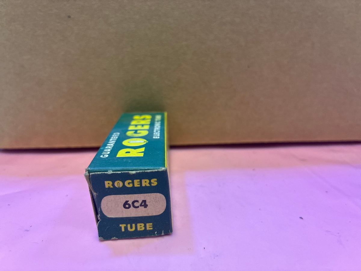 🔥 Rogers 6C4 Vacuum Tube in Original Box - Vintage NOS Triode Tube