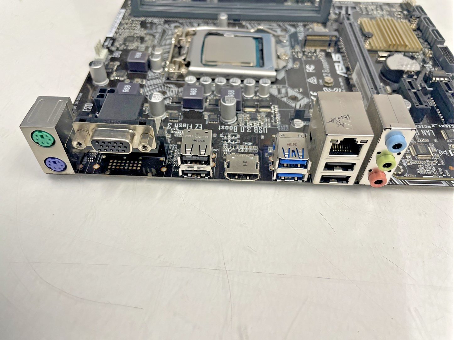 🔥 Asus H110M-E/M.2 Motherboard LGA1151 + CPU G4400 + IO Shield  +