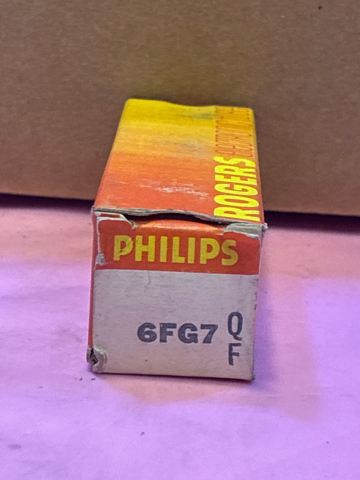🔥 Philips 6FG7 Vacuum Tube NOS Original Box Rogers Vintage Electron Tube