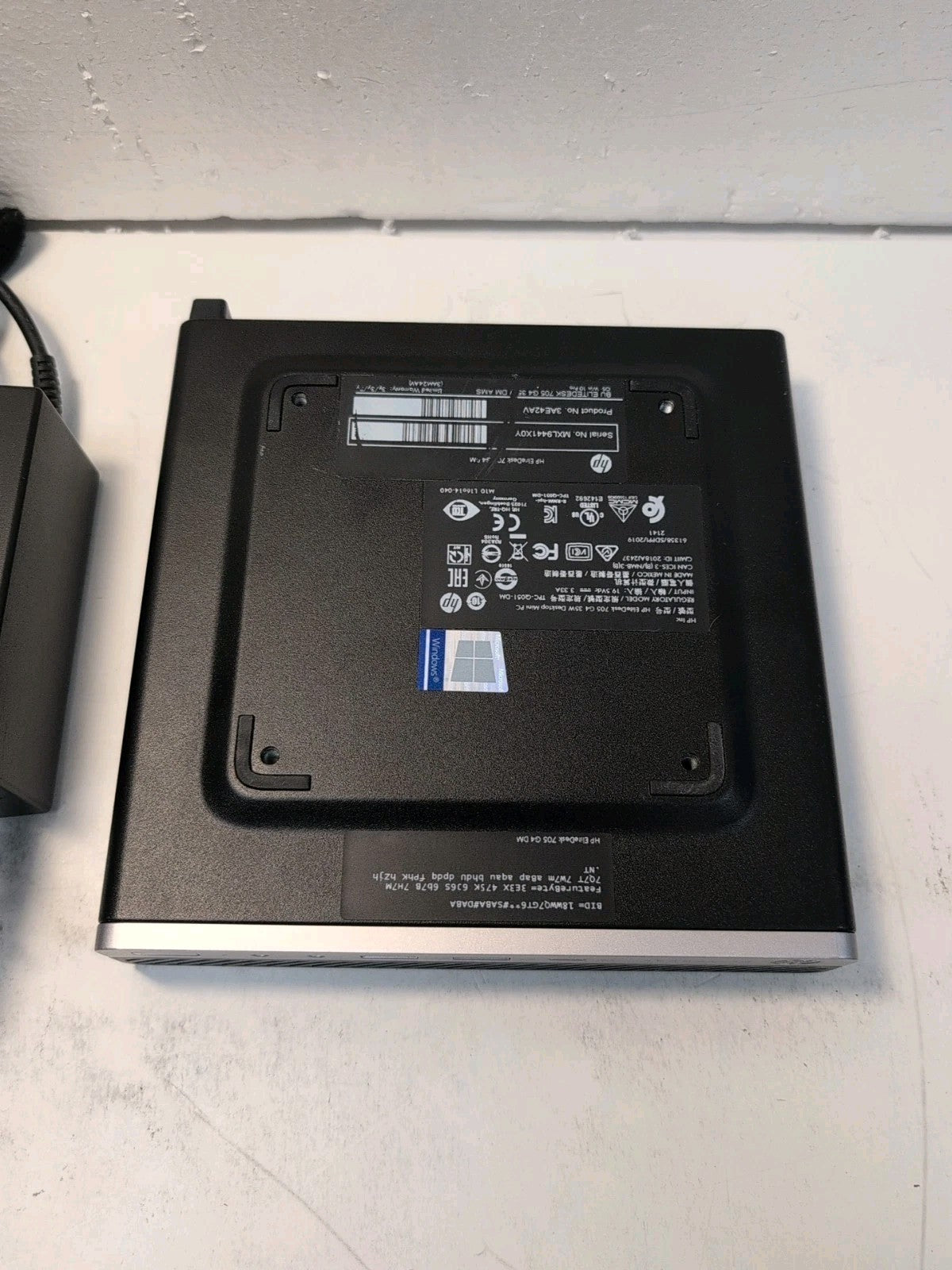🔥HP EliteDesk 705 G4 Mini Ryzen 5 Pro 2400GE/1x 16GB/240GB SSD/Win11/No WiFi -