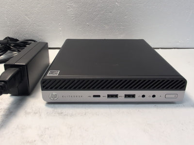 🔥HP EliteDesk 705 G4 Mini-PC  Ryzen 5 Pro 2400GE CPU W/AC (NO RAM, NO SSD) -