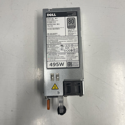Dell   495W 80 Plus Platinum Power Supply 0N24MJ D495E-S0 +