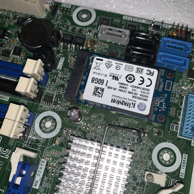 Intel DQ77MK G39642-500 Motherboard Micro ATX LGA1155 +60GB SSD+ CPU