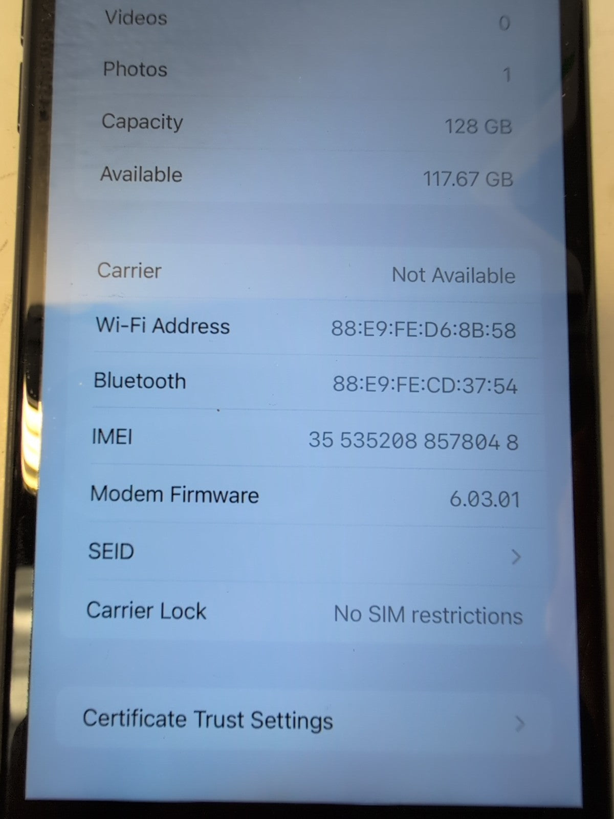 🔥 (GRADE A) Apple iPhone 7 Plus A1784 128GB Smartphone BLACK + BOX Unlocked -