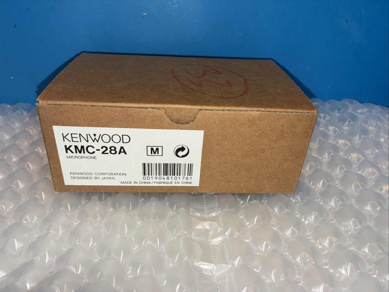 🔥 Kenwood KMC-28 Noise Canceling Mobile Microphone for TK890 TK790 TK690 -No Ca