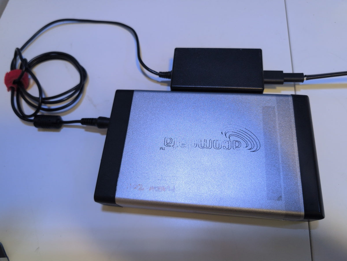 🎸 Acomdata PDHD1000U3E-72 1TB External Hard Drive USB 3.0 SuperSpeed Silver