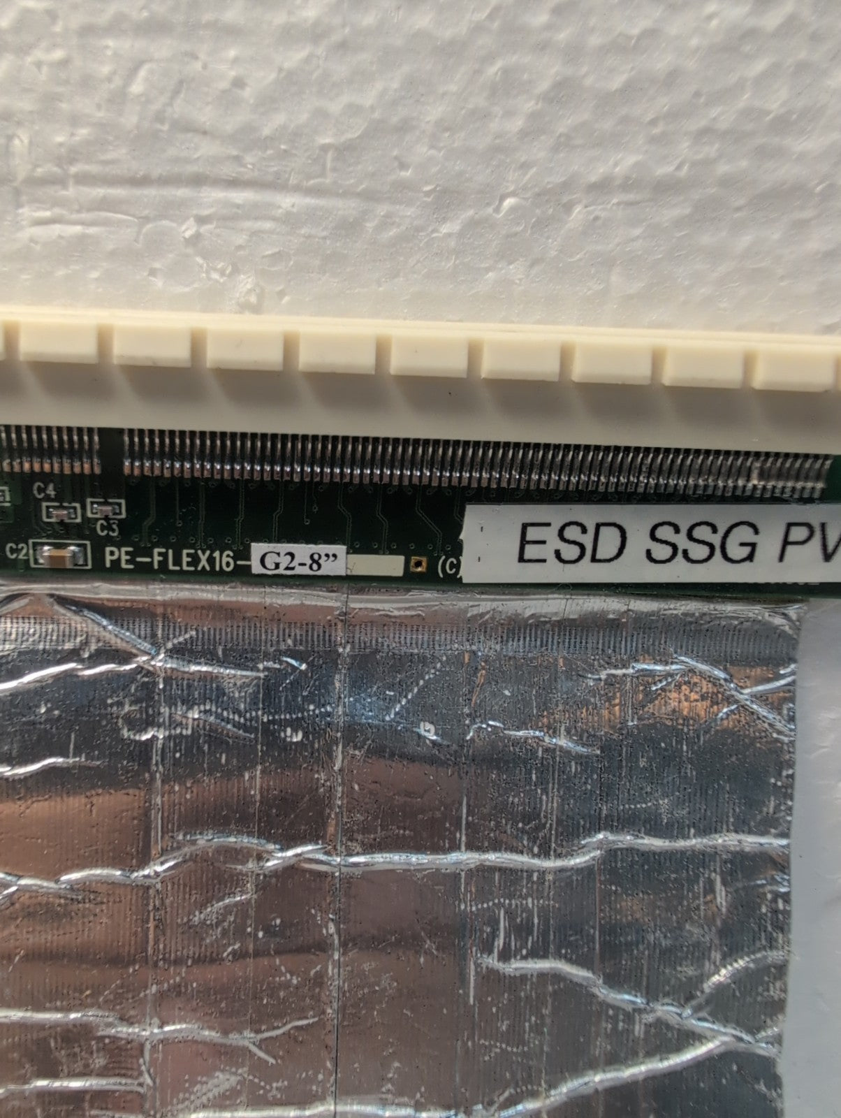 🔥 Adex Electronics PE-FLEX16R-G2-8'' PCI Express Extender Card PB-PEX16 -
