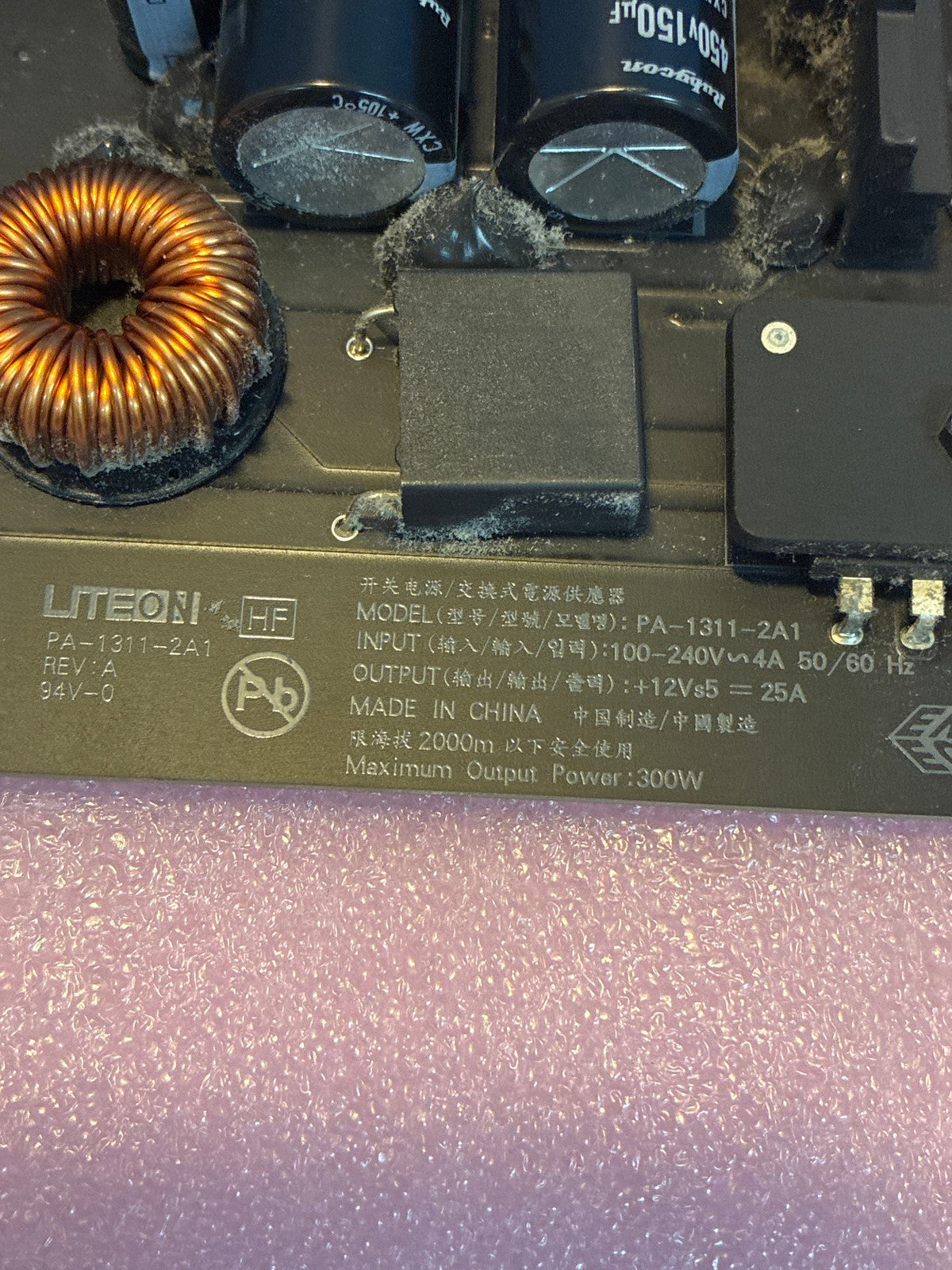 🔥 Liteon PA-1311-2A1 300W Internal Power Supply Board iMac PSU