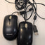 🎸 Microsoft Basic Optical Mouse v2.0 Model 1113 Black Wired USB - Lot of 2