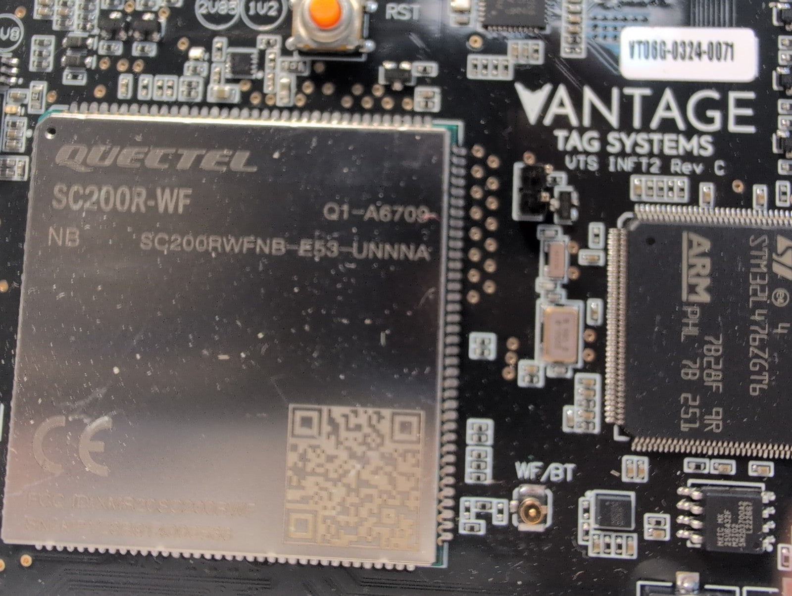 🔥 Vantage Tag Systems VT06G PCB Board  SC200R-WF Smart Module -