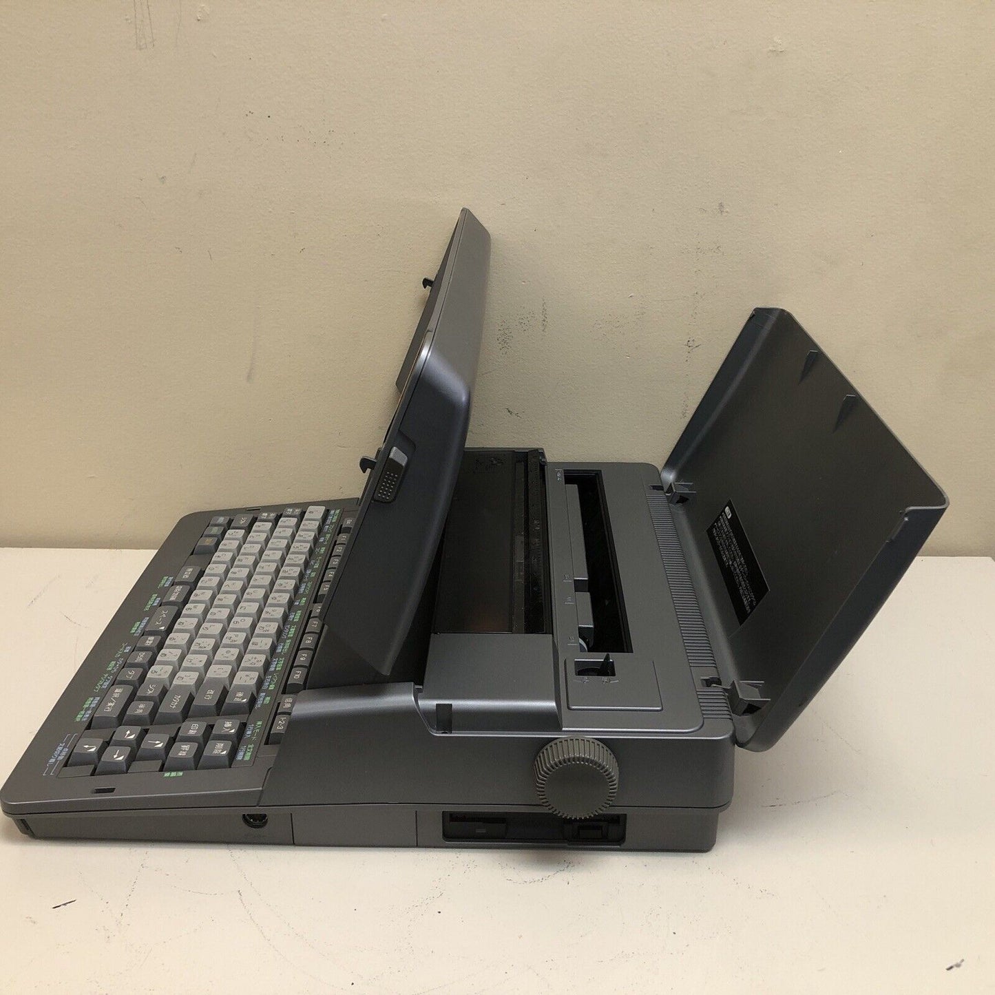 $ Toshiba word processor JW89V AS-IS /w bag & ribbon