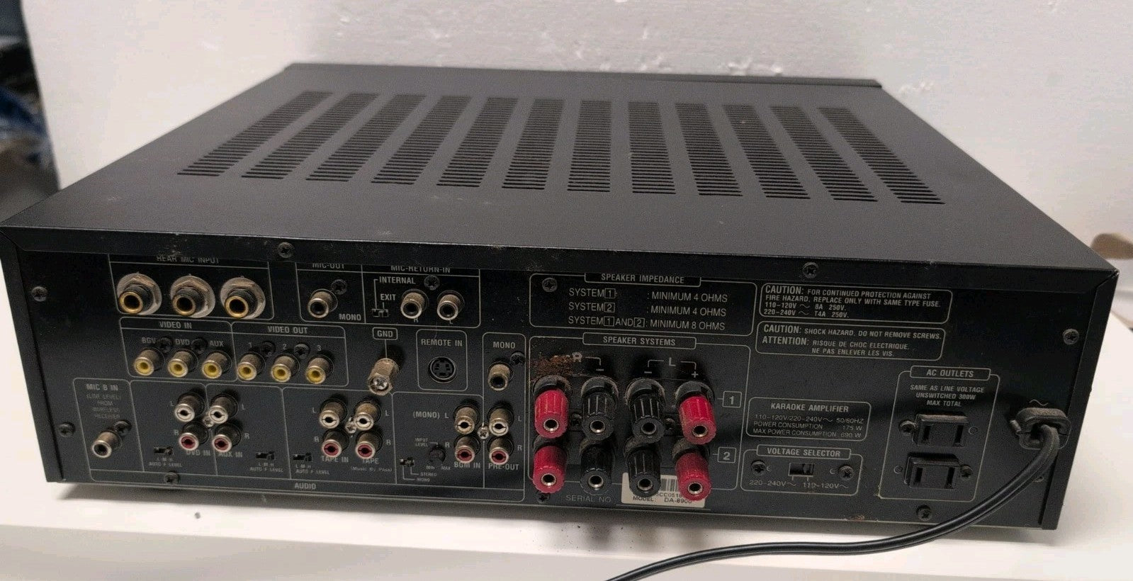 🔥 VocoPro DSP Reverb Karaoke Mixing Amplifier DA-8900 (Free Shipping) -