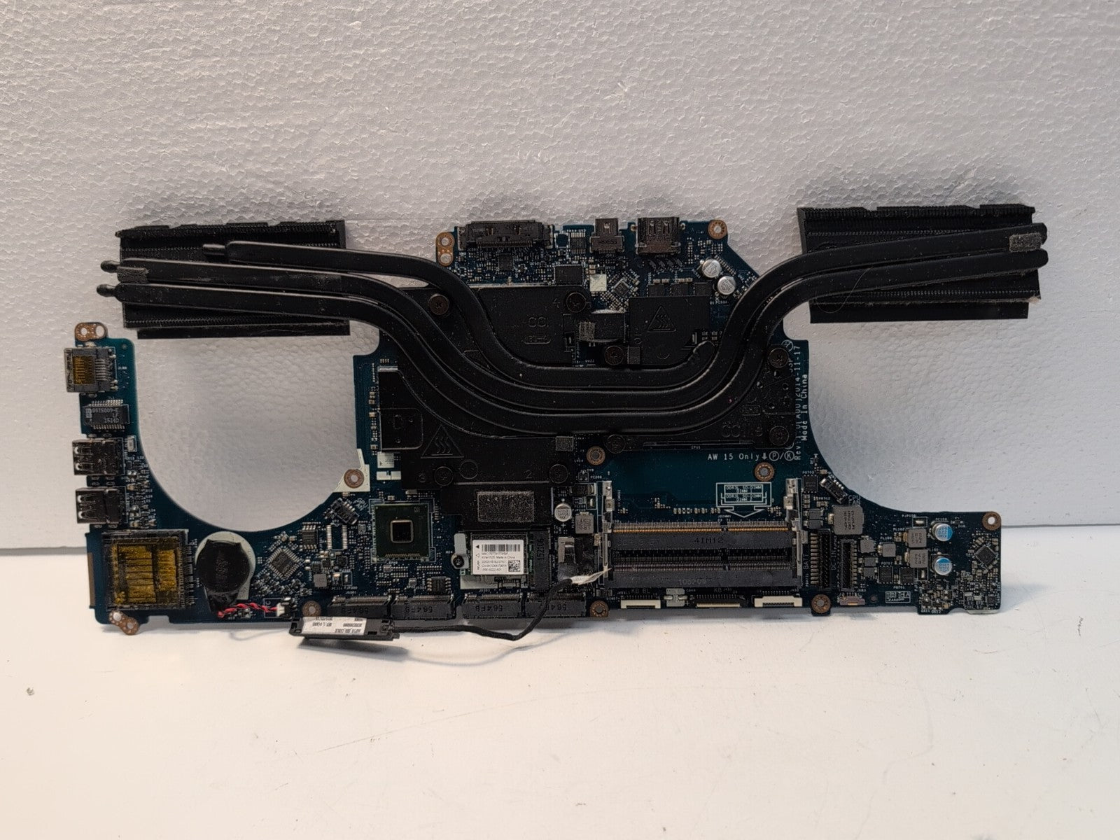 Dell Alienware 15 Laptop  Motherboard i7-4720HQ CPU AAP20 LA-B753P Tested -