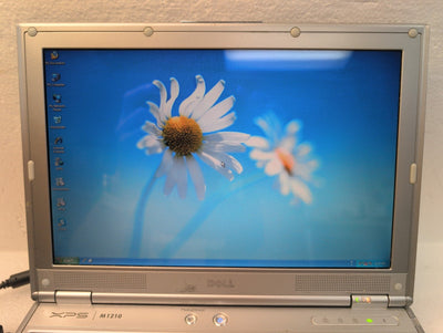 🎸 Dell  XPS M1210 12" Laptop INTEL  T2500 CPU/1GB RAM/250GB HDD/WIN XP