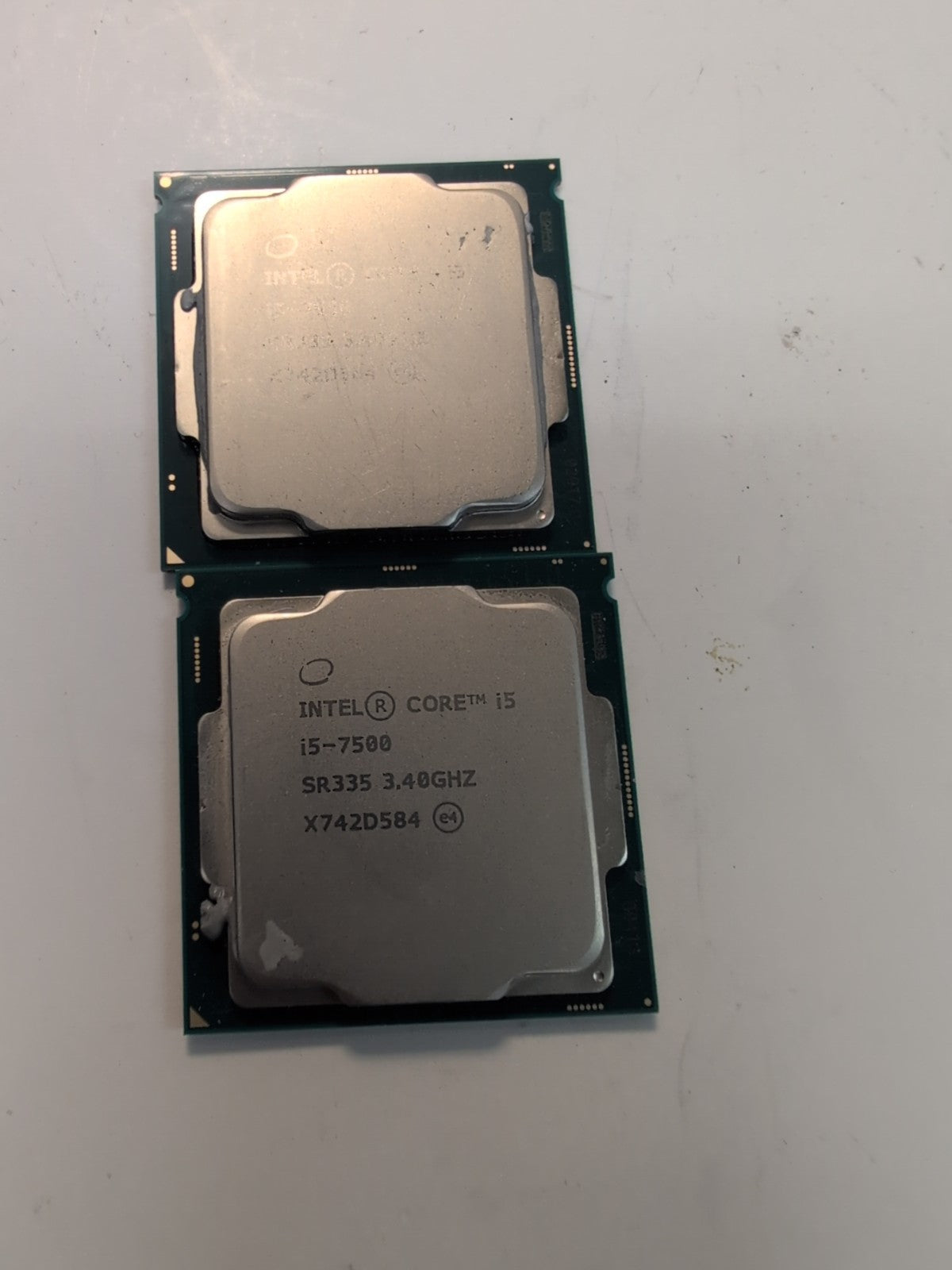 2x Intel Core i5-7500 3.4GHz 4-Core LGA 1151 CPU Processor CPU SR335 -