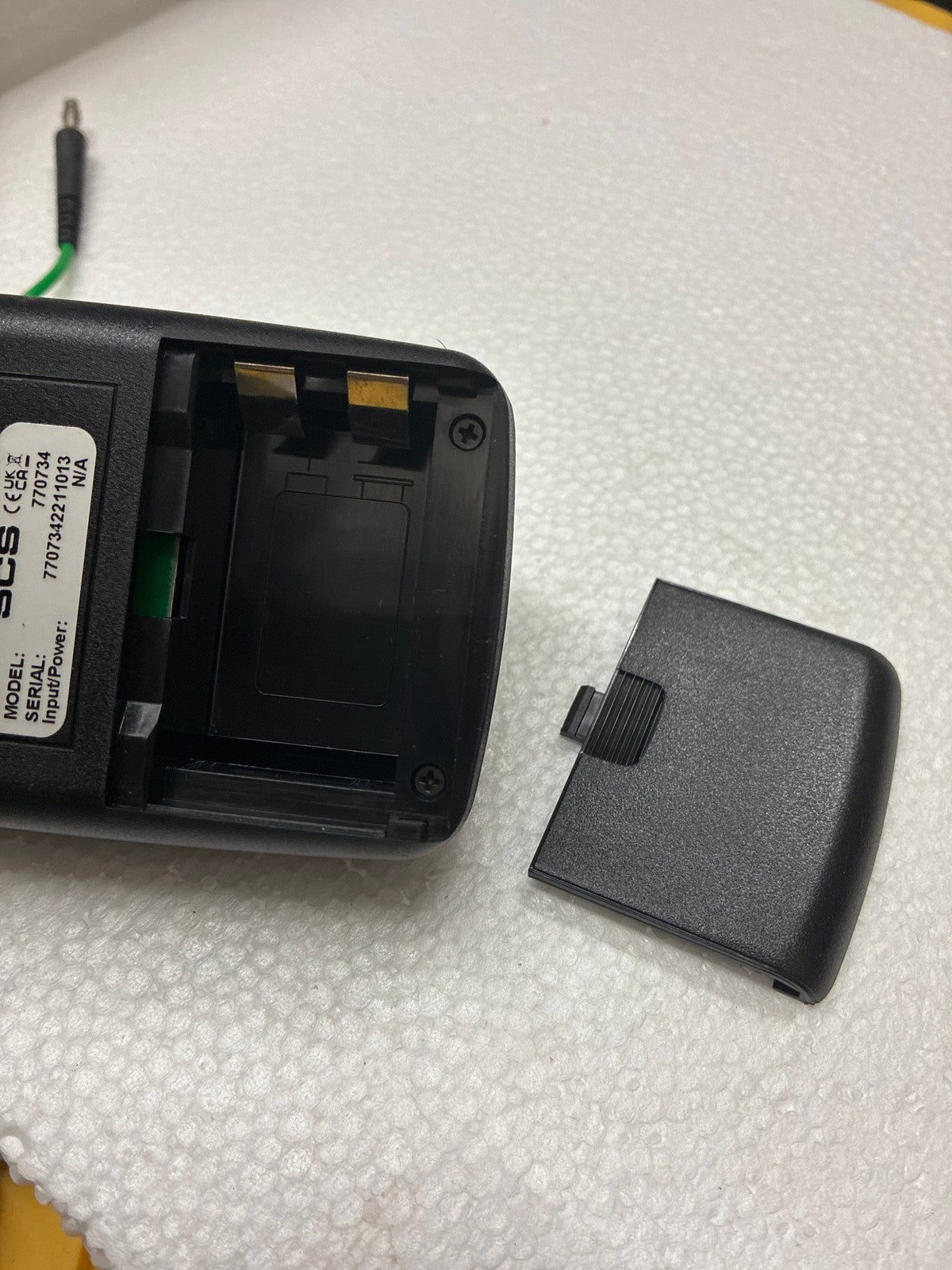 🔥 Desco SCS 724 Plus Monitor Verification Tester 770734 ESD Wrist Strap