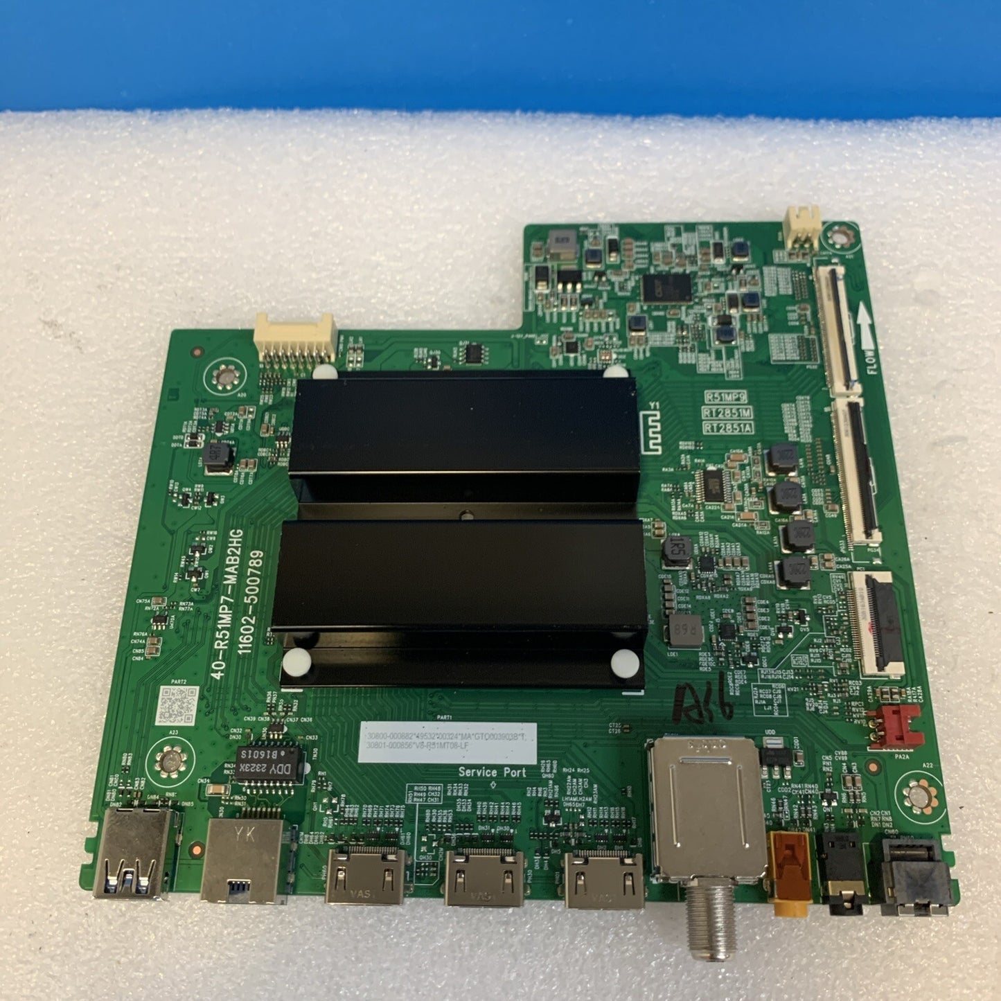 Mainboard for TCL Q5 55" 4K UHD HDR QLED Google TV Smart TV (55Q550G-CA)