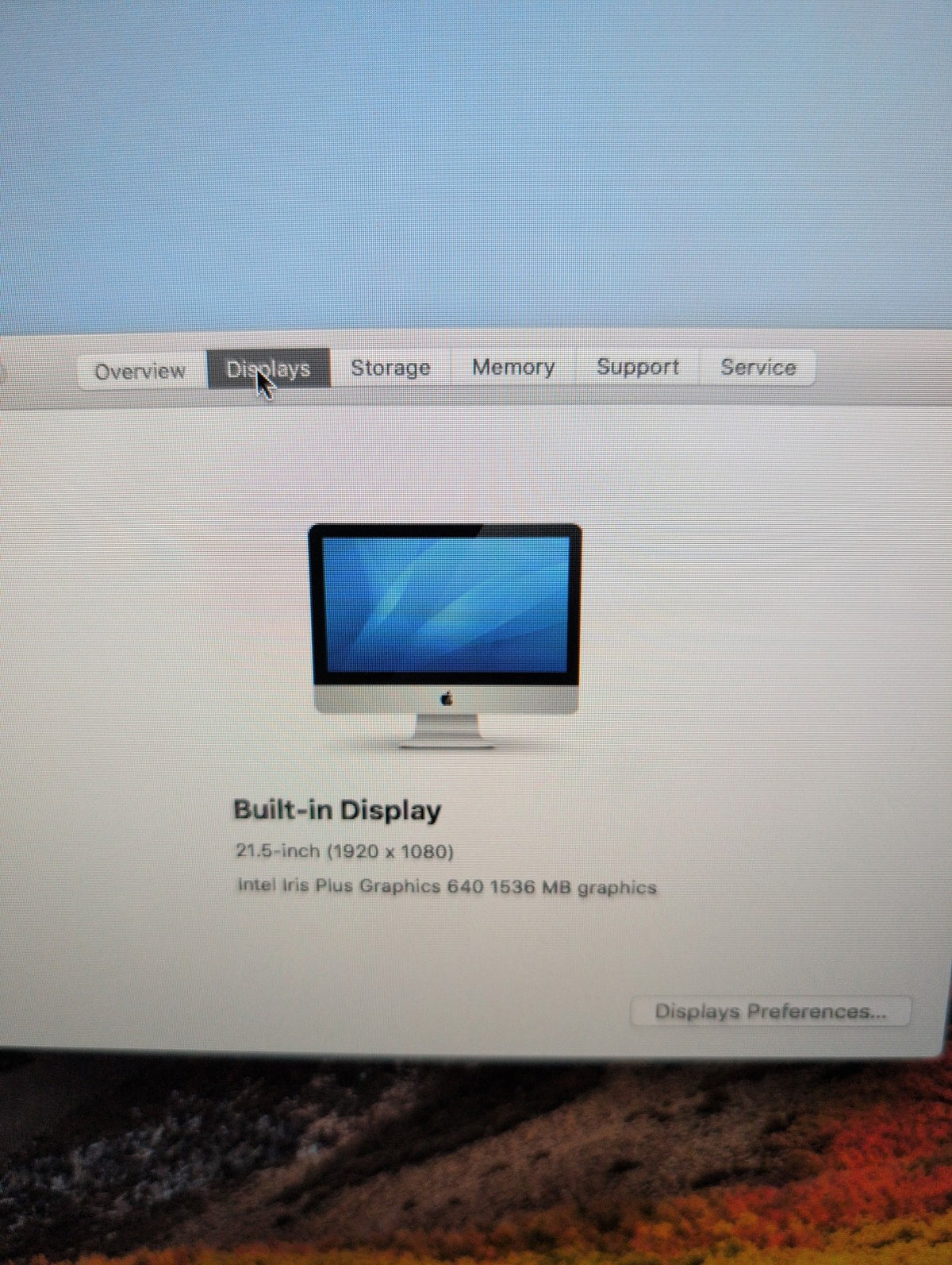 🎸 Apple iMac 21.5-inch 2017 A1418 Intel Core i5 2.3GHz 8GB RAM 1TB HDD Silver
