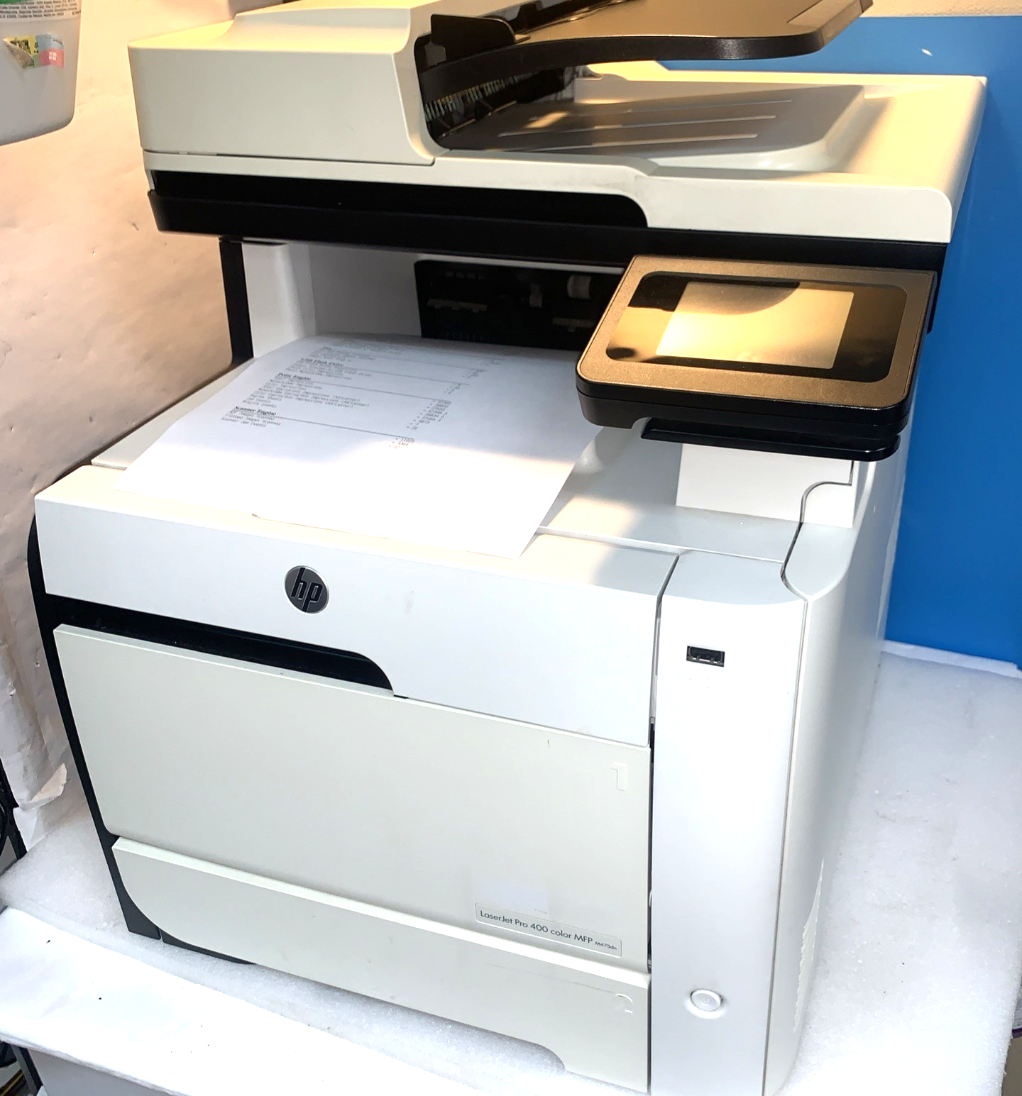HP Laserjet Pro 400 color MFP M475dn Printer CE863A (68K page count)
