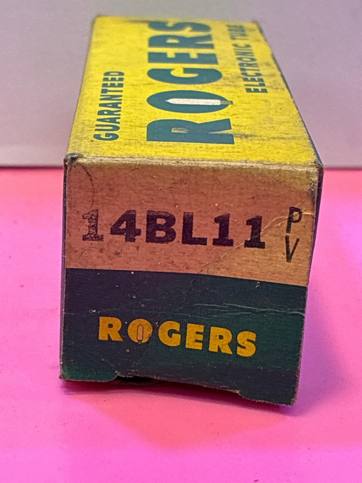 🔥 Rogers 14BL11 Vacuum Tube NOS in Original Box Vintage Electronic Tube