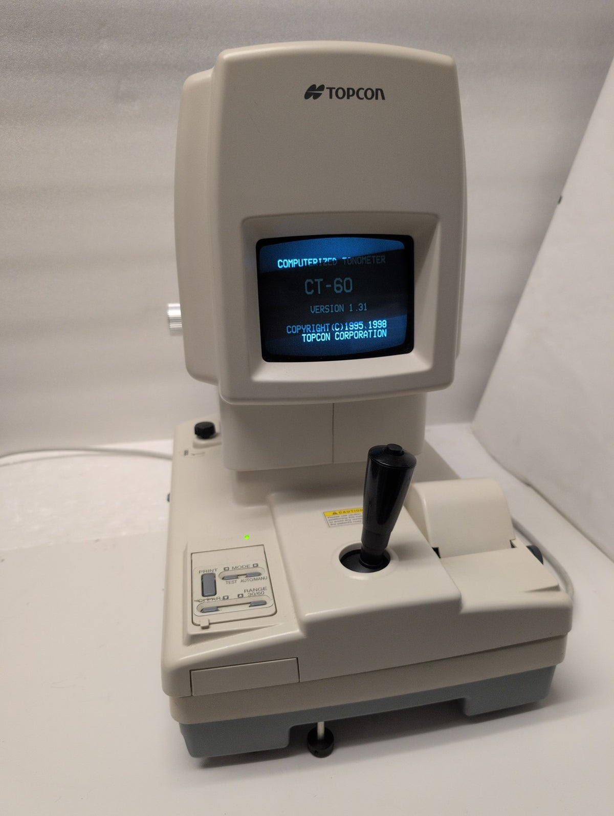 🎸 Topcon CT-60 Computerized Tonometer NCT Optometry Equipment (AS IS)