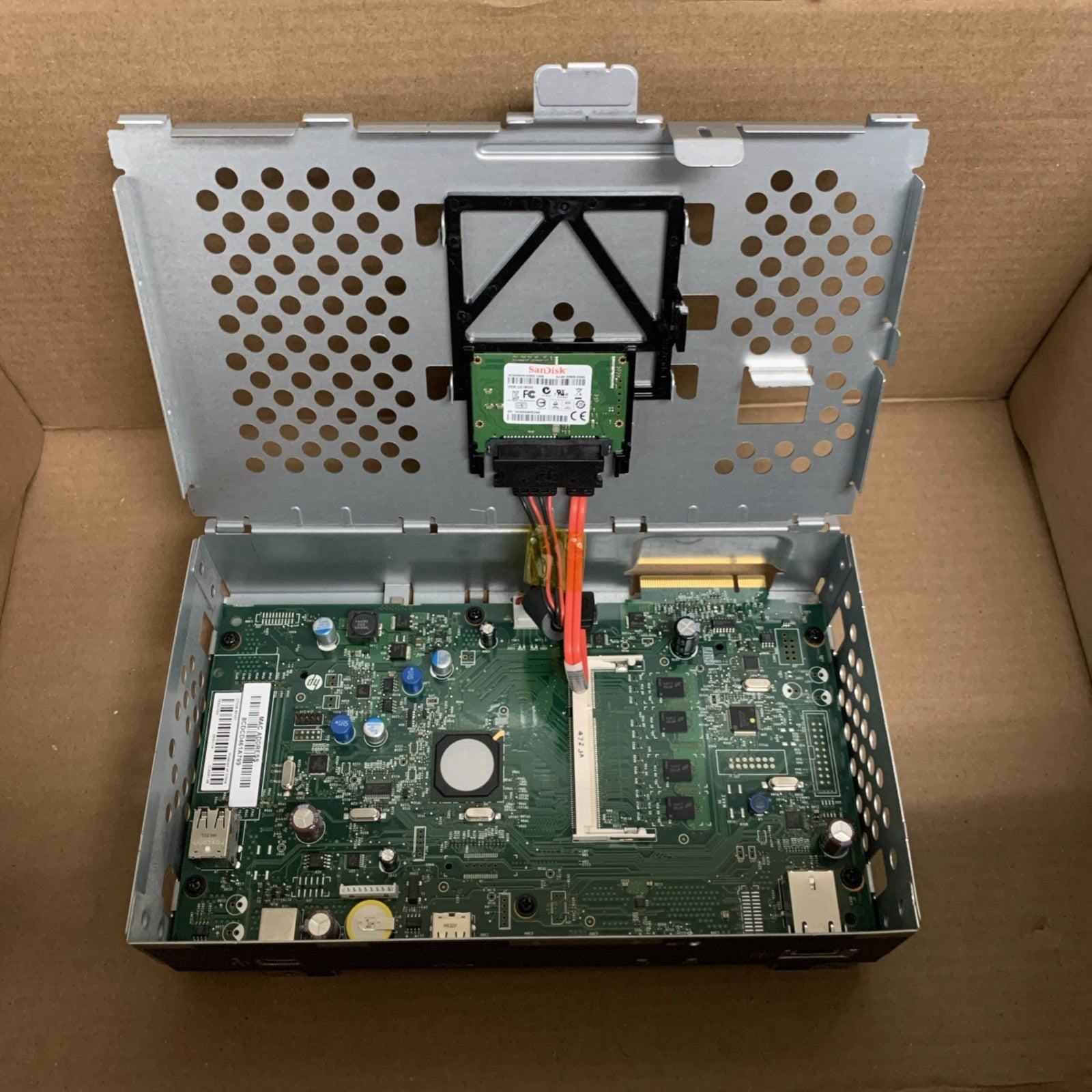 CE988-60101/CF036-60101 HP FORMATTER BOARD FOR LASERJET M601 W/ 8GB SSD STORAGE
