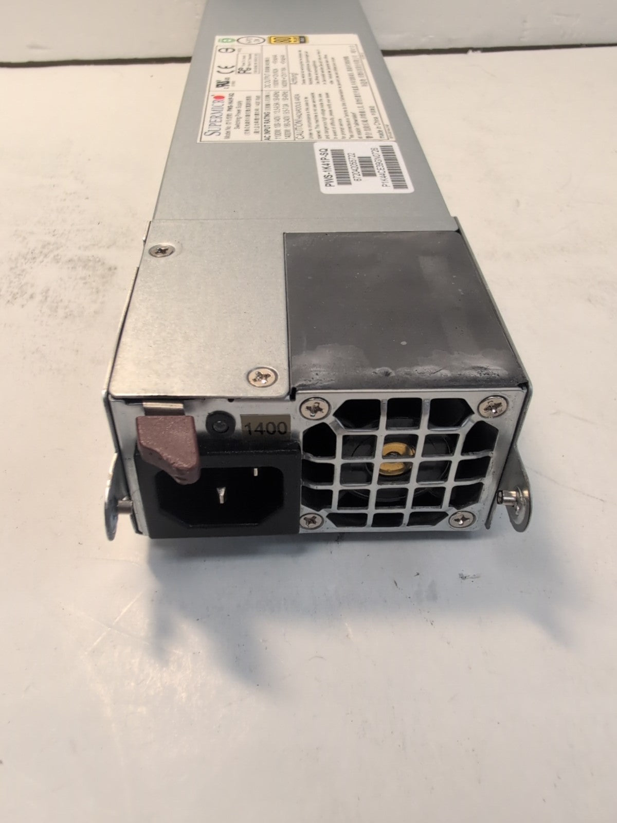 🔥SuperMicro PWS-1K41P-SQ  1400W server redundant power supply (No Handle) -