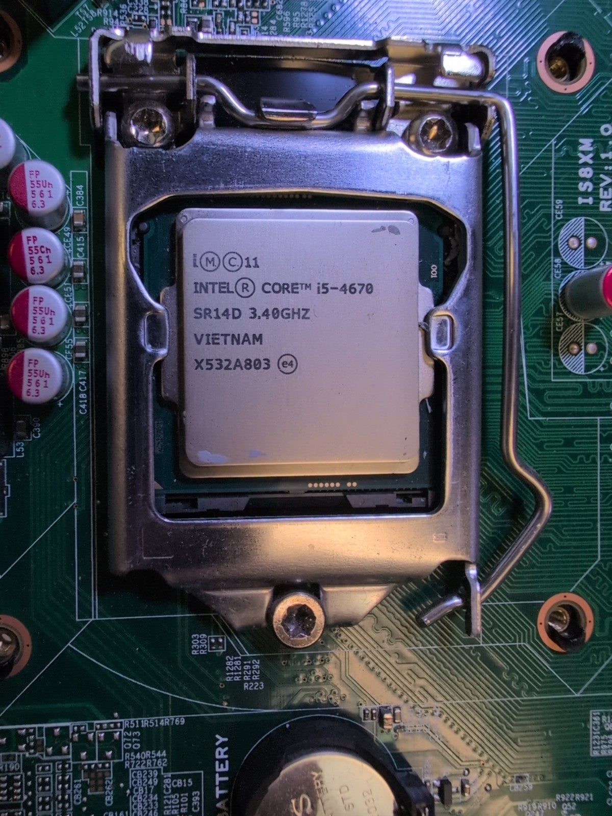 Lenovo ThinkCentre M93, M93P 00KT276 IS8XM LGA 1150 Motherboard + i5-4670  -
