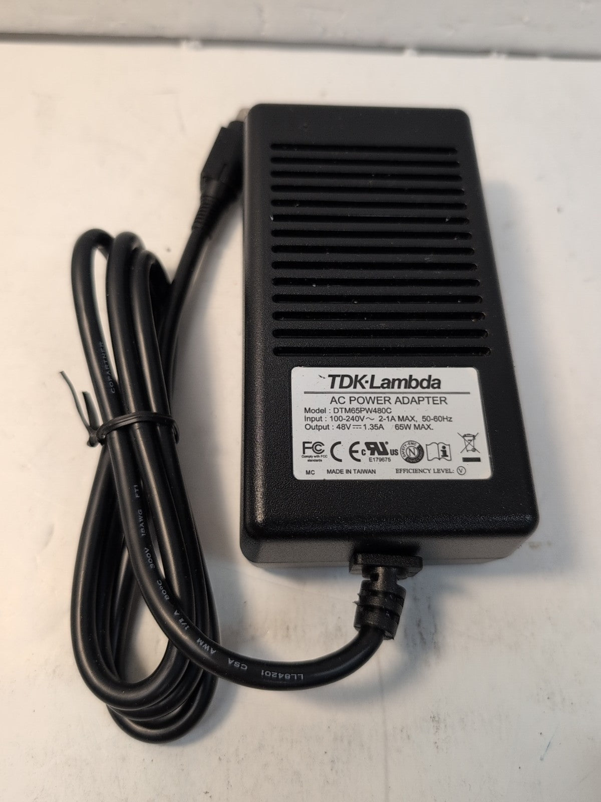 🔥 NEW TDK-Lambda AC Power Adapter  DTM65PW480C 48V 1.35A 65W  -