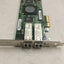 ~ QLOGIC QLE2462 Dual-Port 4GB FIBRE CHANNEL PCI-E # PX2510401-61 A
