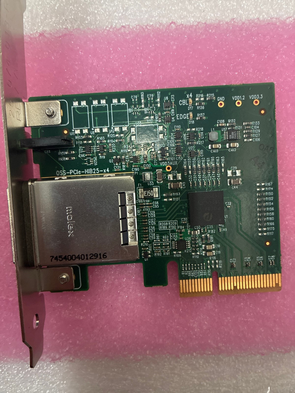 🔥 One Stop Systems MAX Express OSS-PCIe-HIB25-x4 PCIe x4 Host Adapter Card