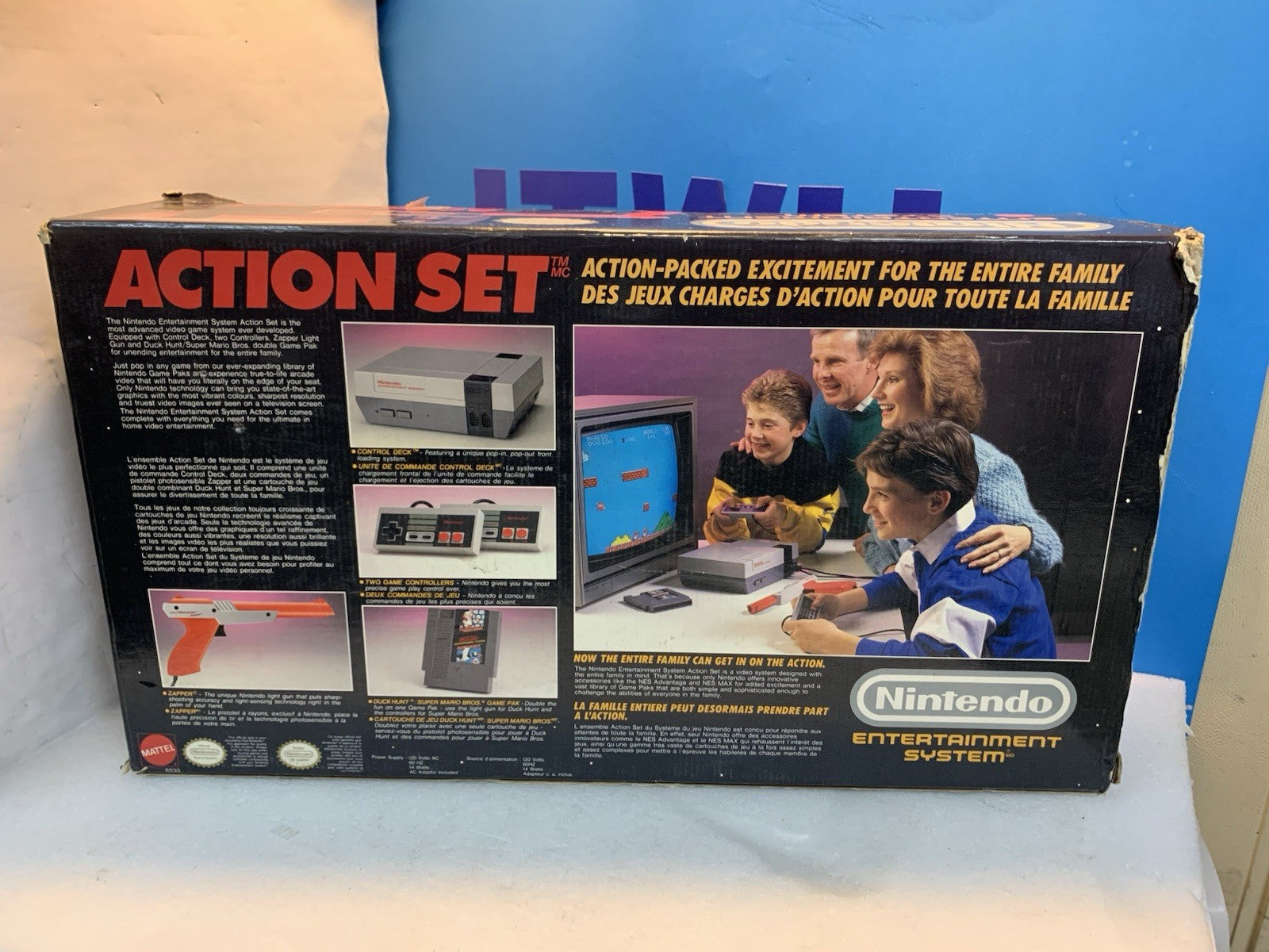 Nice ~ Nintendo NES-001 set Console In Box