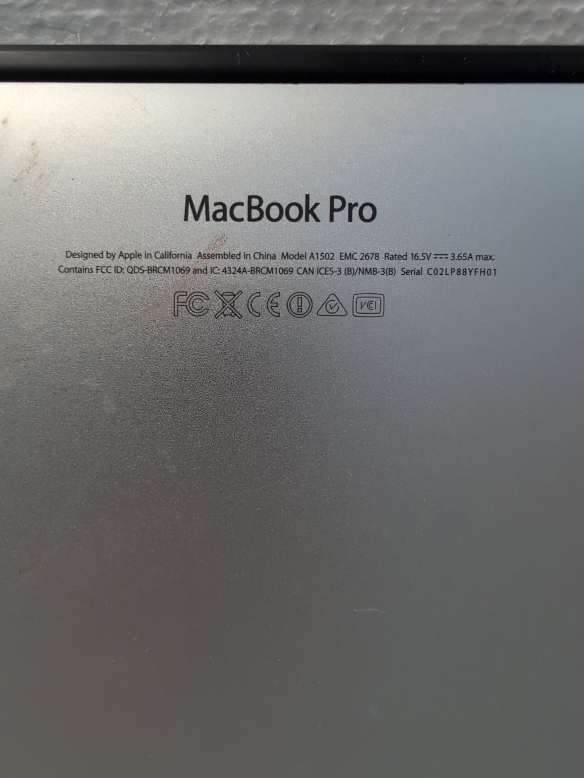 🔥 2x Apple A1502 MacBook Pro 13" Retina Laptop Notebook (for Parts) -