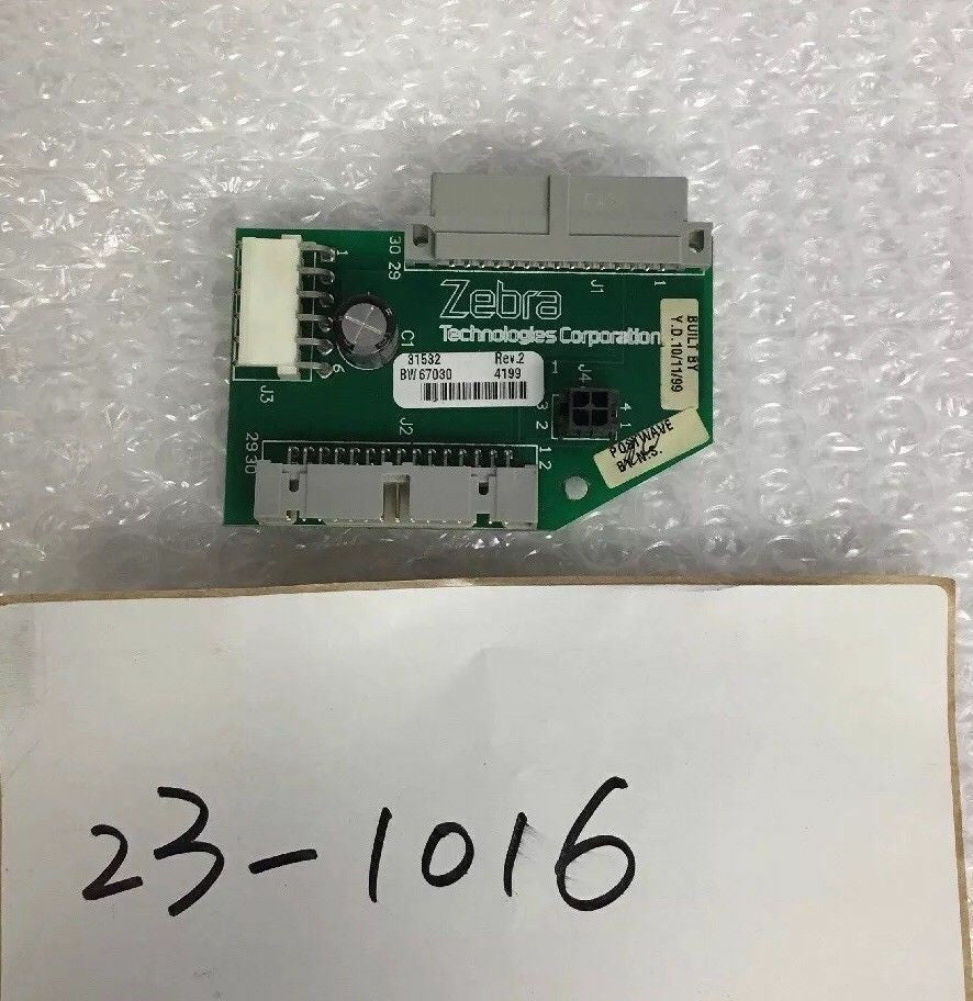 ~  Zebra 31532 BD Print Adapter For Zebra 105SE / 31532M / G31532