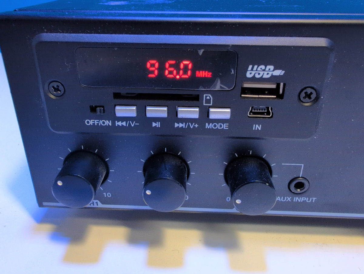 🎸 Quest Commercial M65t 3-Channel Public Address Mixer Amplifier