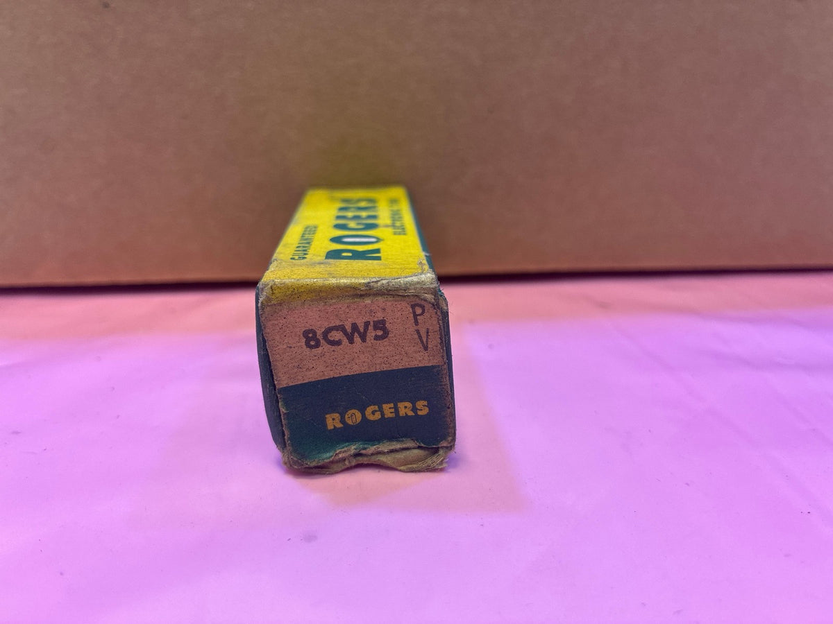 🔥 Rogers 8CW5 Vacuum Tube in Original Box - Vintage Electron Tube