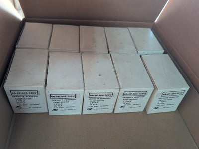 🔥 10x NEW NDL SA-2P-30A-120V DEFINITE PUPPOSE 2 POLE 30 FLA 120VAC Contactor -