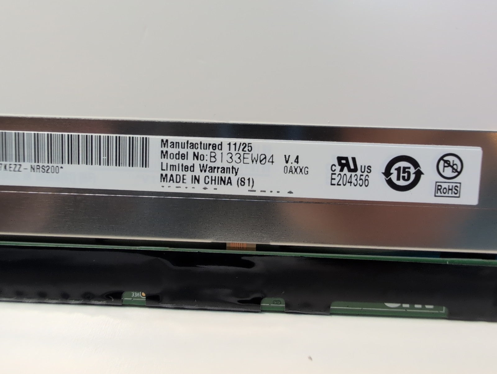 🔥 NRS200 LCD Screen LED AU OPTRONICS 13.3" B133EW04 -