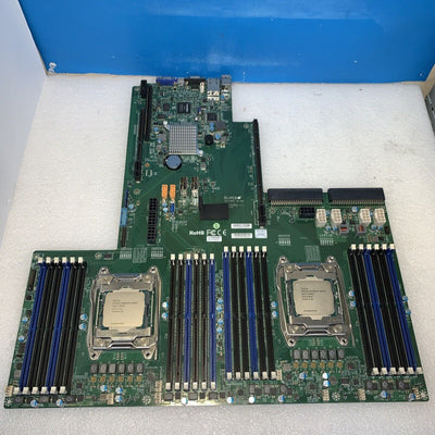 SUPERMICRO X10DRU-I+ MOTHERBOARD BOARD DUAL SOCKET 2011-V3/V4    (2x E5-2609 V3)