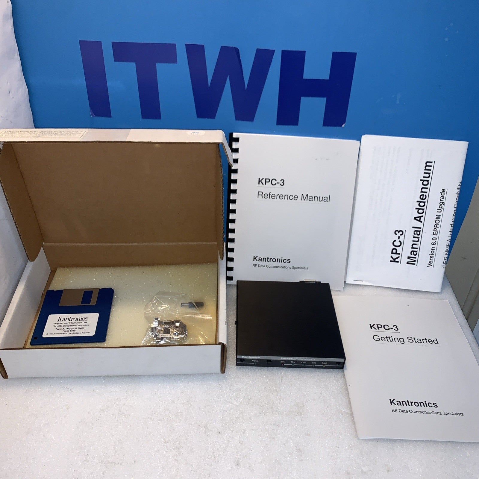 🔥 Kantronics KPC-3 PacketCommunicator 3 TNC Amateur Radio w/ Manual