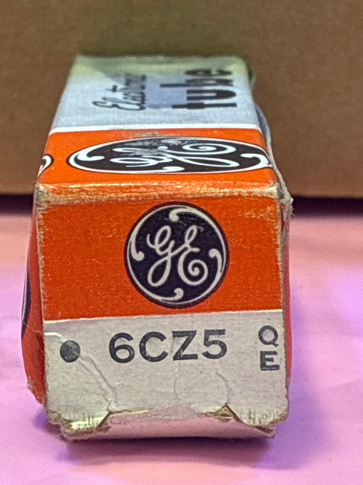 🔥 General Electric GE 6CZ5 Vacuum Tube NOS in Original Box Vintage