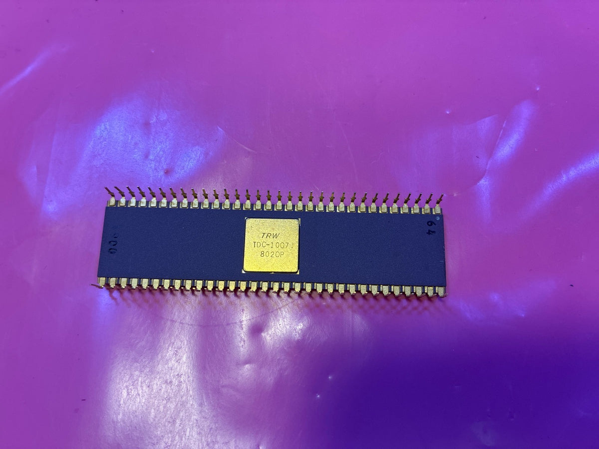 🔥 TRW TDC-1007J Vintage Multiplier IC Chip Ceramic DIP 64-Pin 8-bit ADC