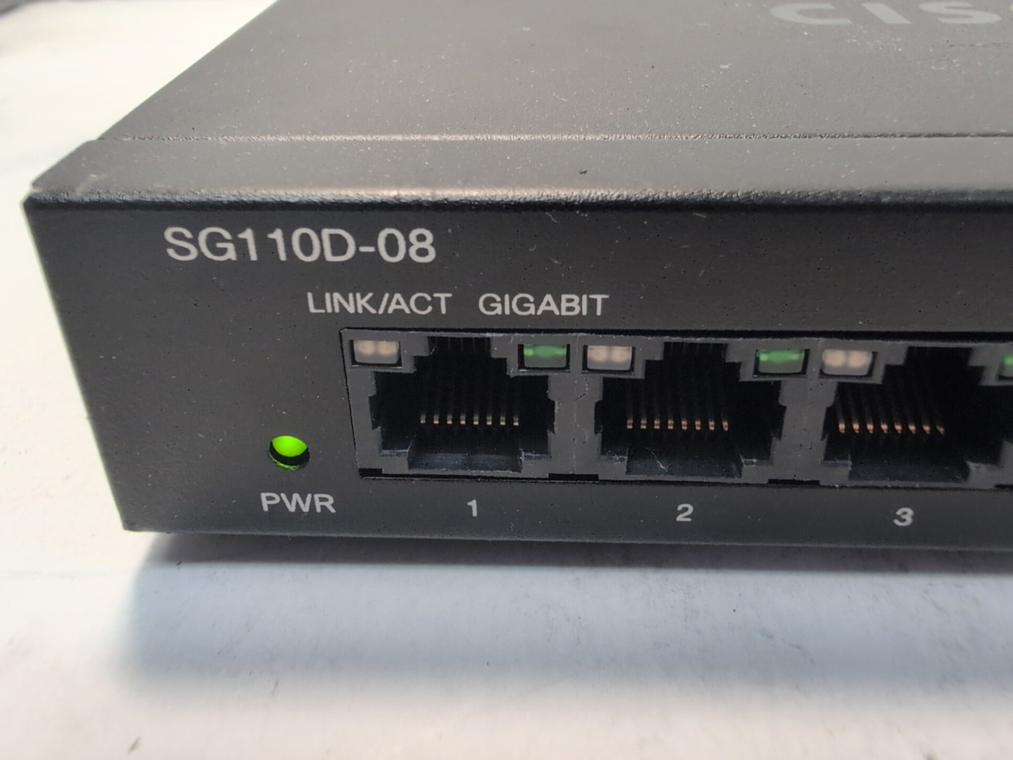 🔥  Cisco SG110D-08 8-Port Ethernet Network Gigabit Desktop Unmanaged Switch -