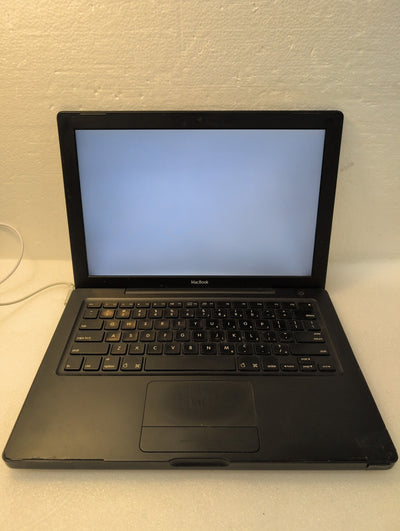 🎸 (AS IS) Apple MacBook 13.3-inch A1181 Black Core 2 Duo Laptop No HDD 2GB RAM
