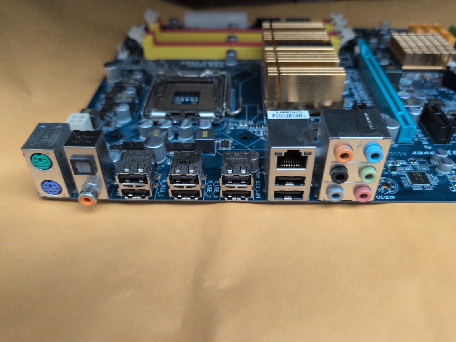 🔥 Gigabyte GA-EP45-DS3L  Motherboard LGA 775 DDR2 Intel P45 (NO I/O Plate) -