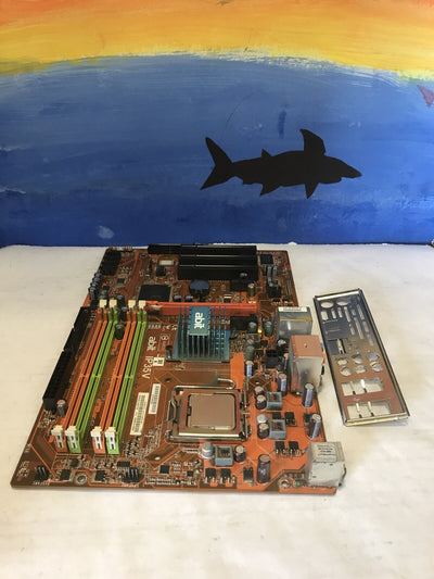 ABIT IP35V - motherboard - ATX - LGA775 Socket - P35  w/ Quad core Q6600 CPU