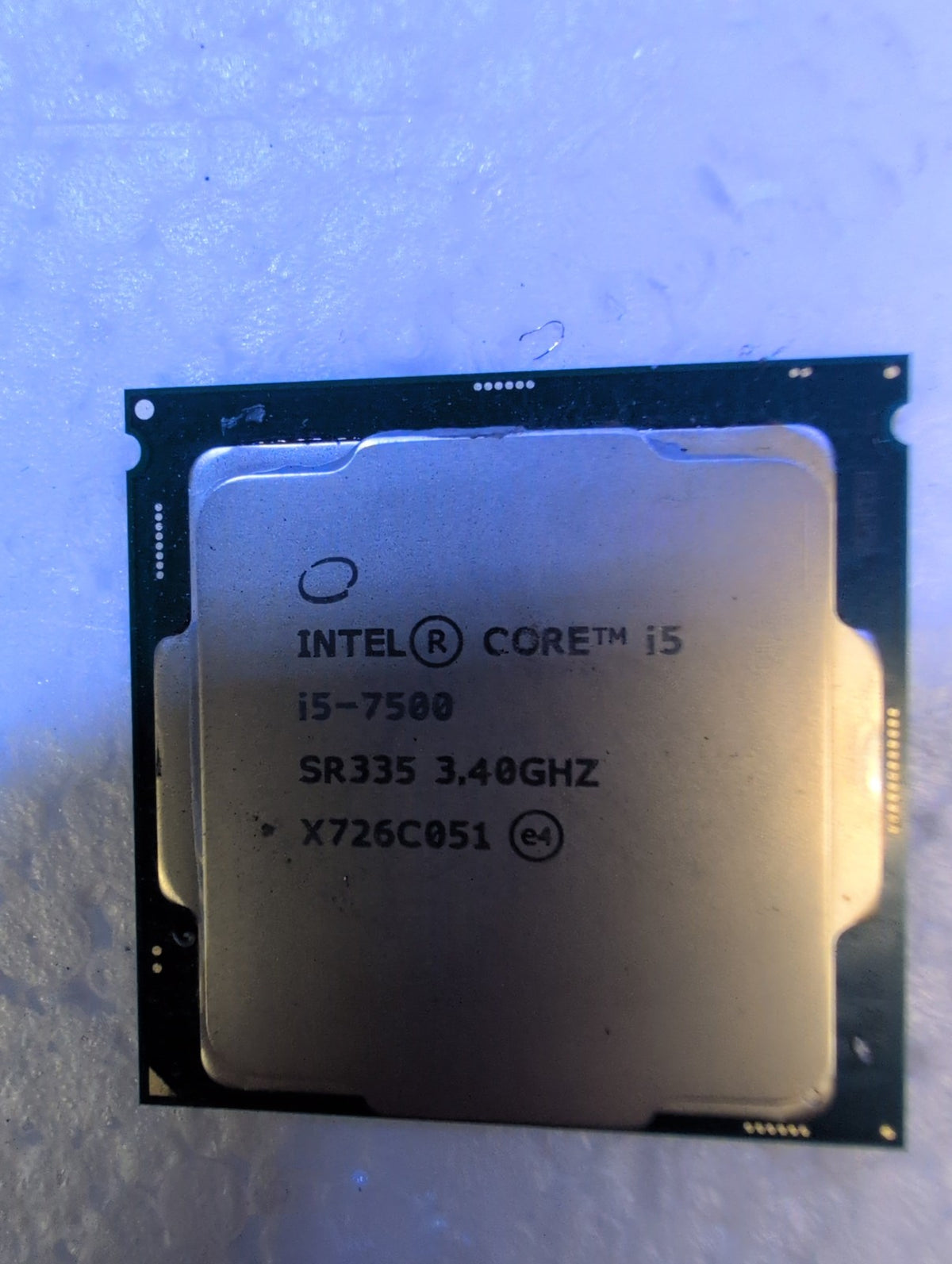 Intel Core i5-7500 SR335 3.40GHz LGA1151 Kaby Lake Desktop CPU -