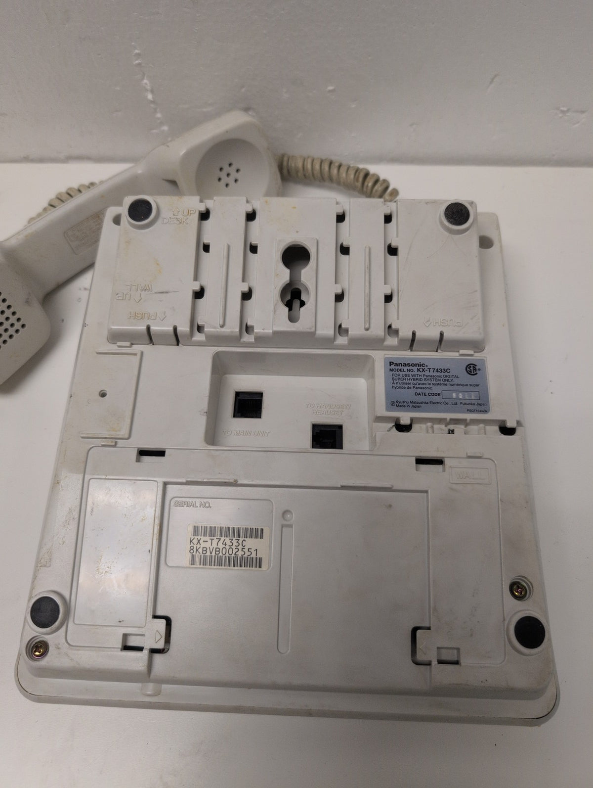 Panasonic KX-T7433C Digital Super Hybrid System Phone (NO PLASTIC COVER) -