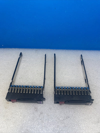 2×  HP 500223-001 2.5" SAS SATA HDD Tray DL380 DL360 DL385 ML370 ML350 570 G6 G7