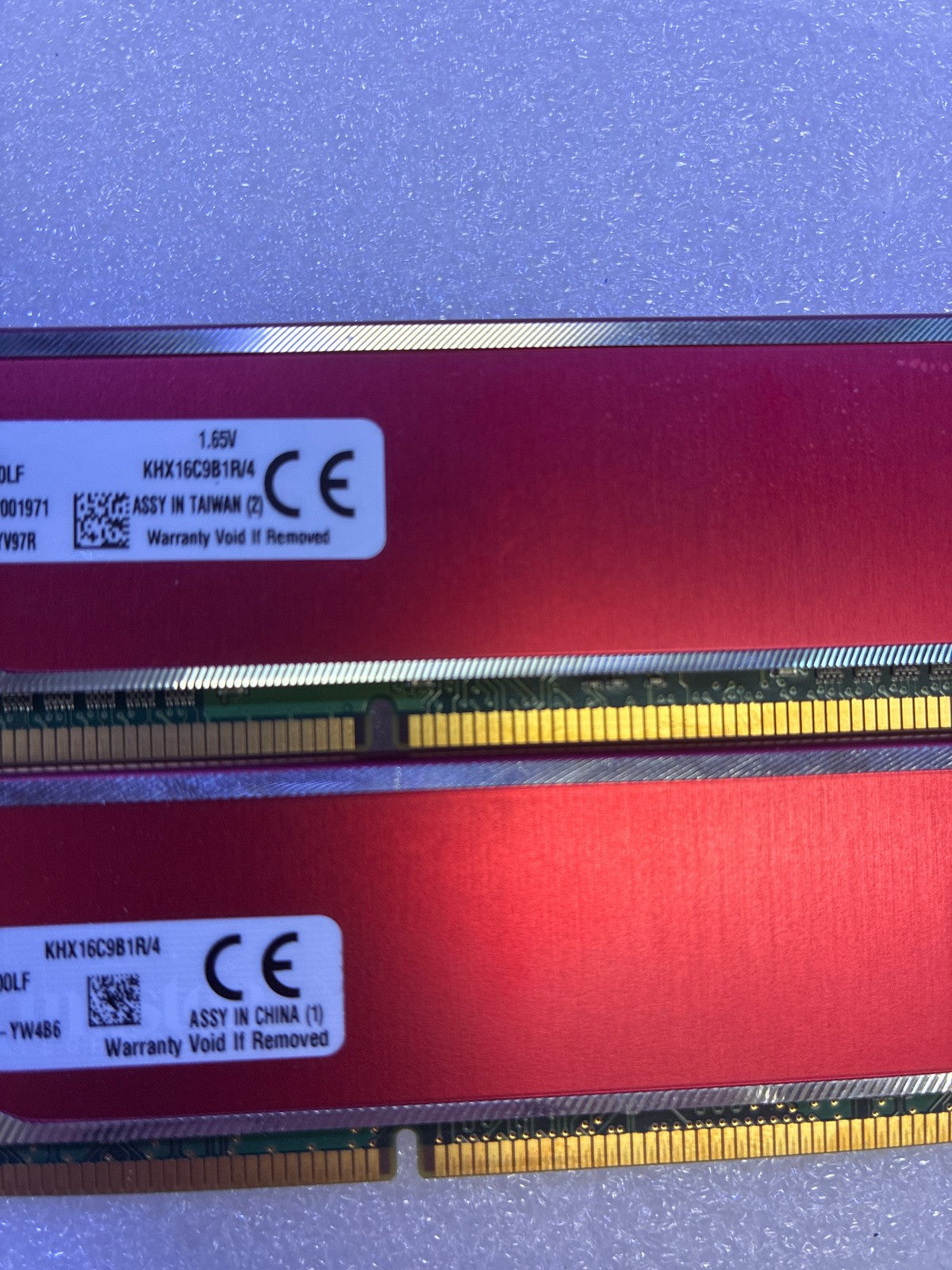 🔥 Kingston HyperX Red DDR3 1600MHz 8GB Kit (2x4GB) Desktop RAM KHX16C9B1R/4